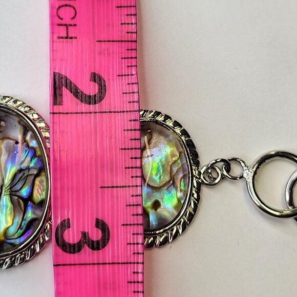 Unique Abalone Biwa Shell Bracelet - Picture 10 of 12